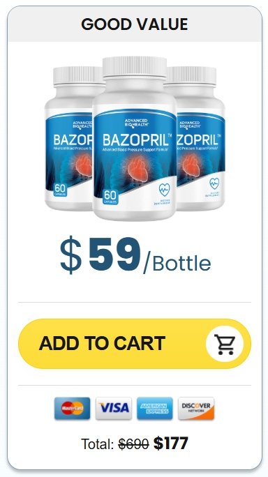 Bazopril 3 bottle price