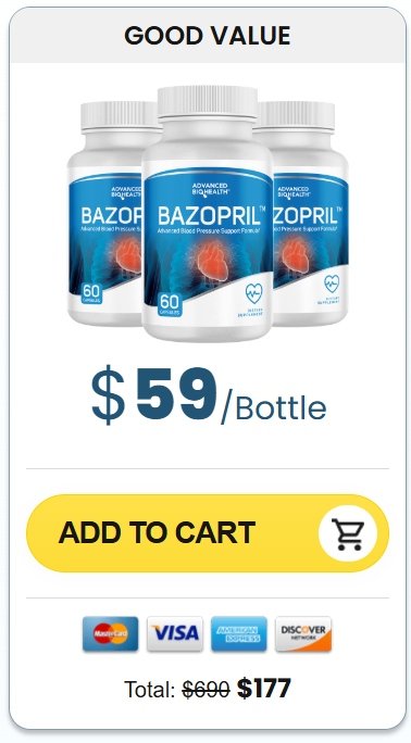 Buy Bazopril 3 bottles